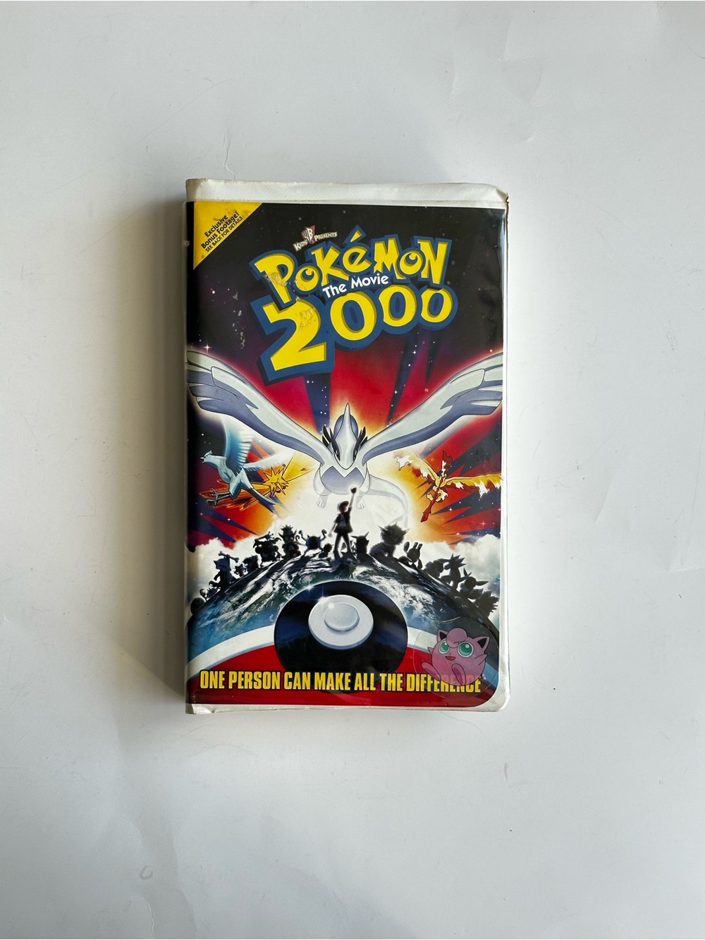 Pokemon the Movie 2000 VHS Tape - Collectible